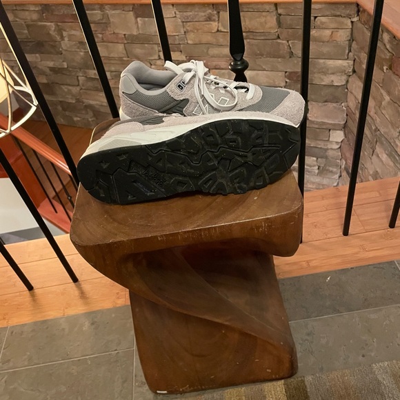 New Balance Gray and White Women's Sneakers - Picture 3 of 3